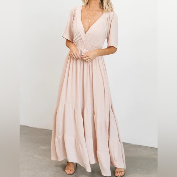 Baltic Born Dresses & Skirts - NWT Baltic Børn Delilah Maxi Dress in Blush Size XS